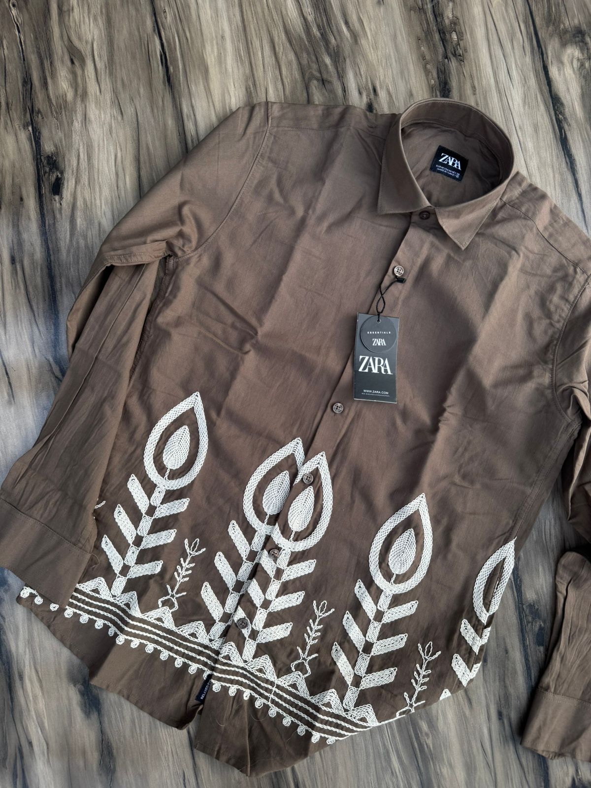 Summer Luxe Embroidered Linen Shirt