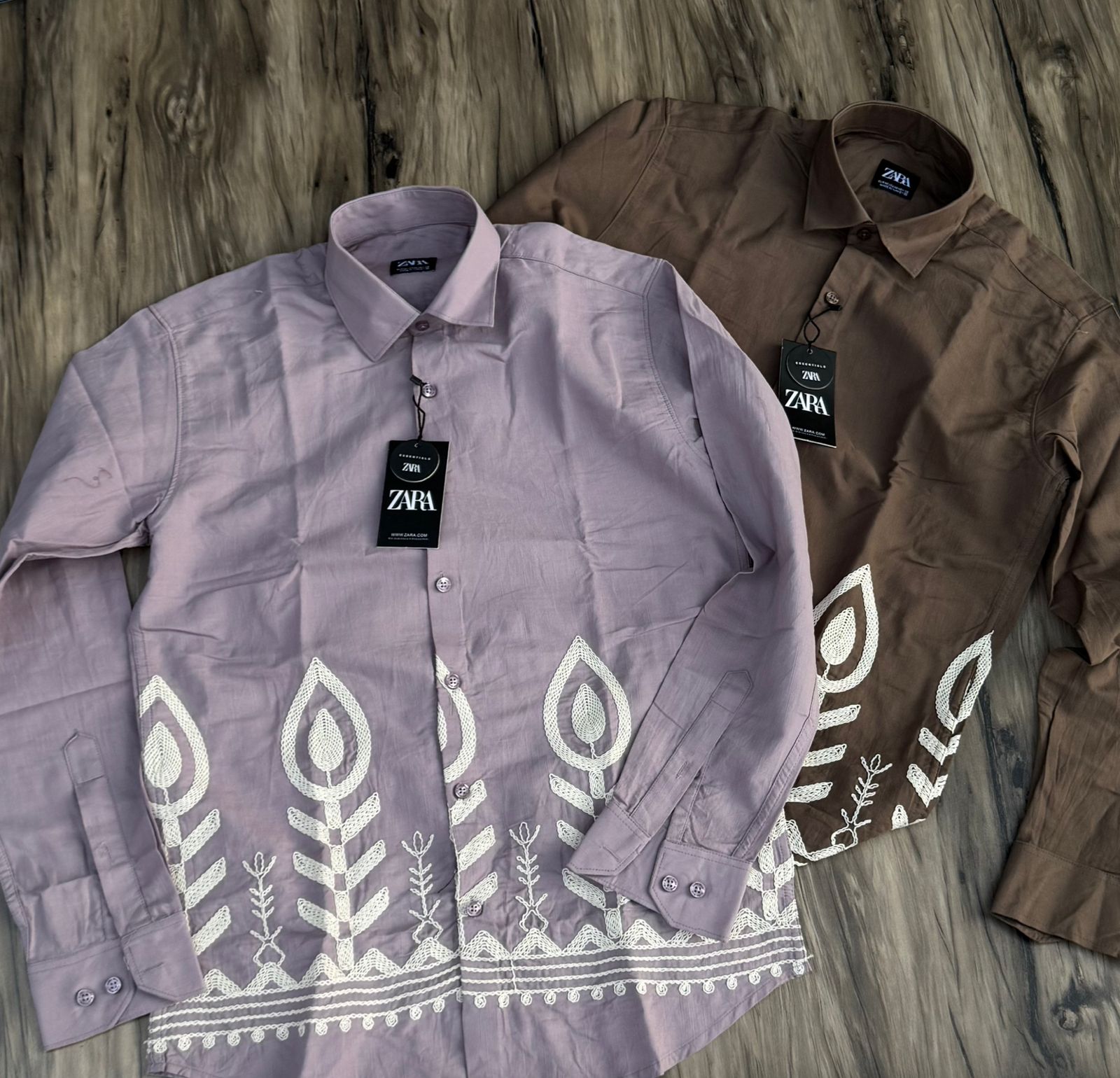 Summer Luxe Embroidered Linen Shirt