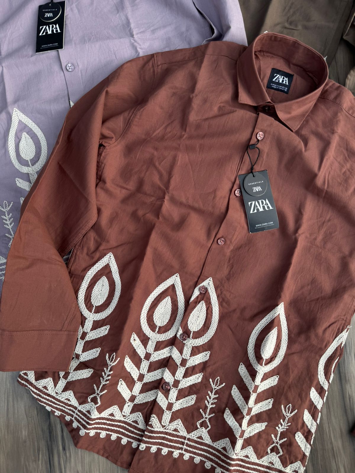 Summer Luxe Embroidered Linen Shirt
