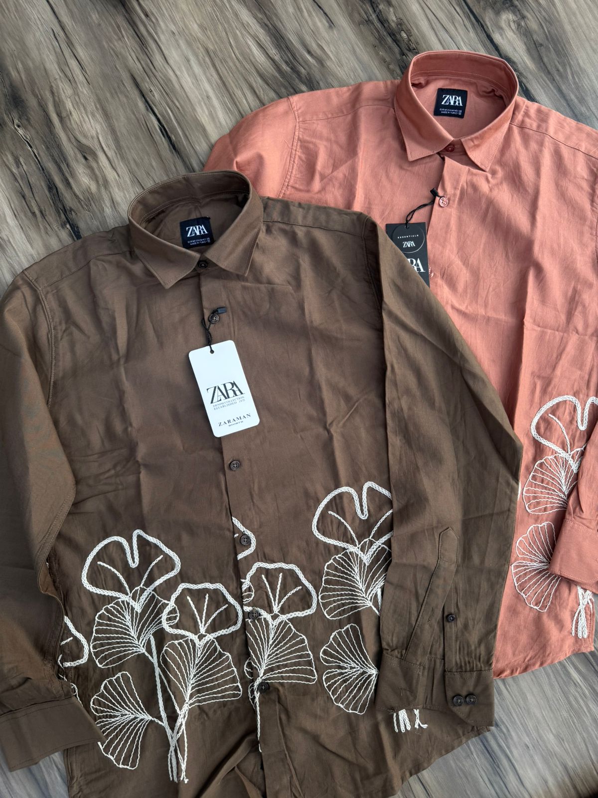 Summer Signature Embroidered Linen Shirt