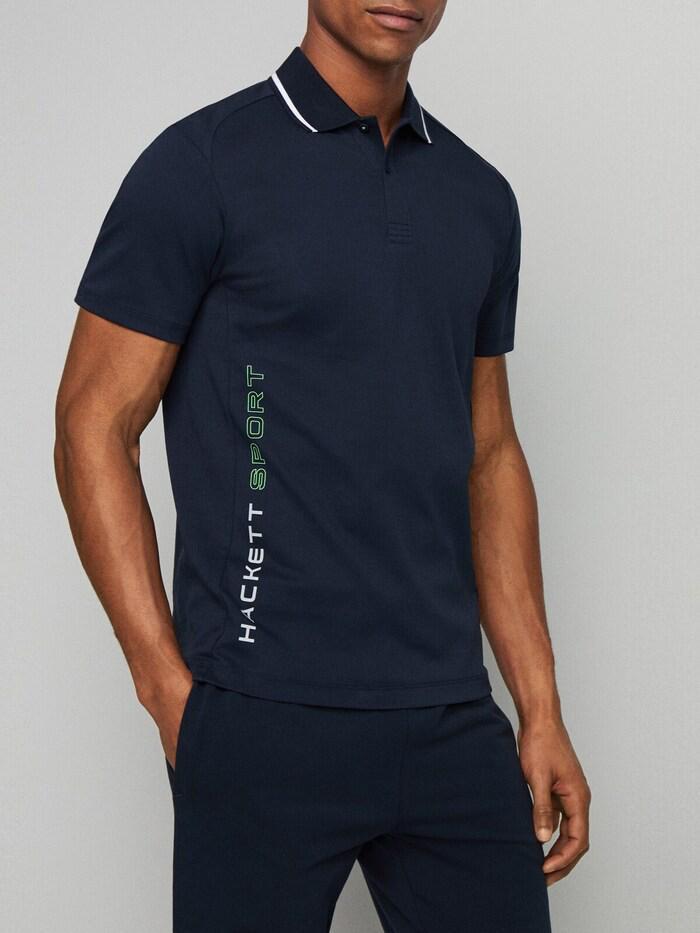 Classic Contrast Collar Cotton Piqué Polo