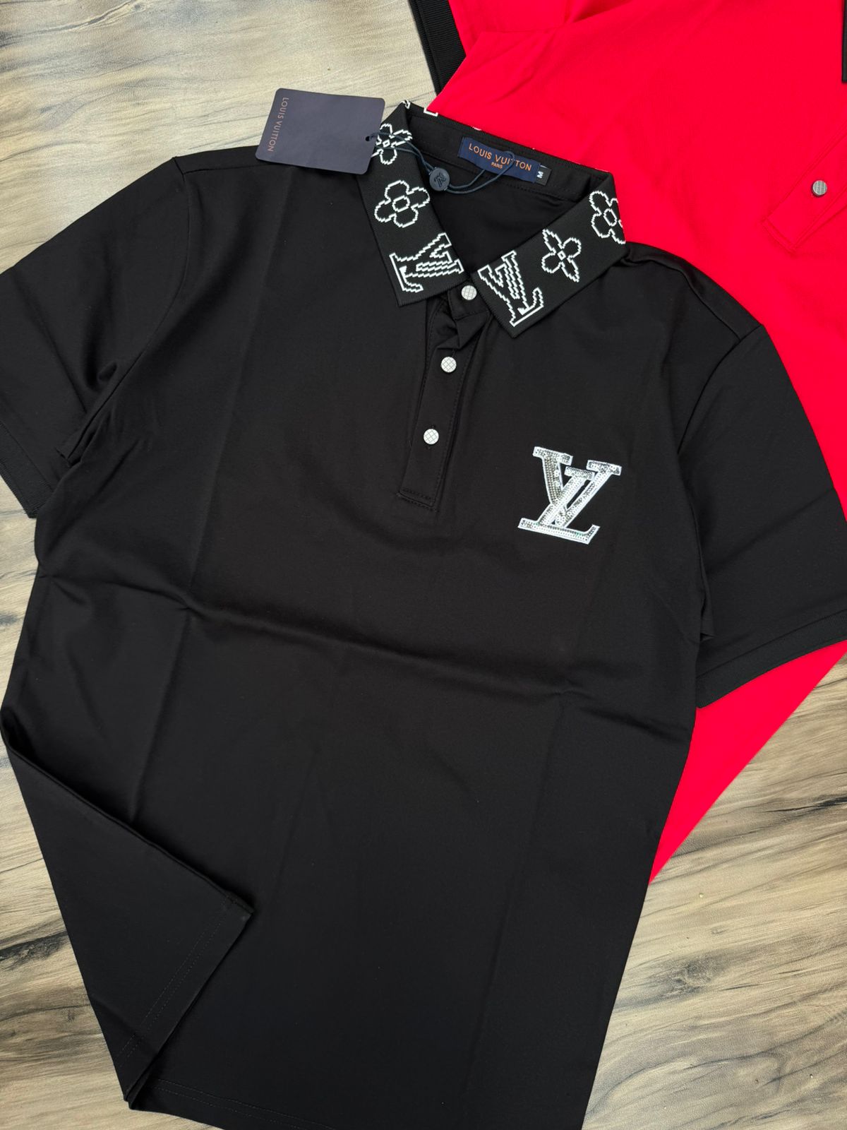 Signature Jacquard Collar Premium Polo