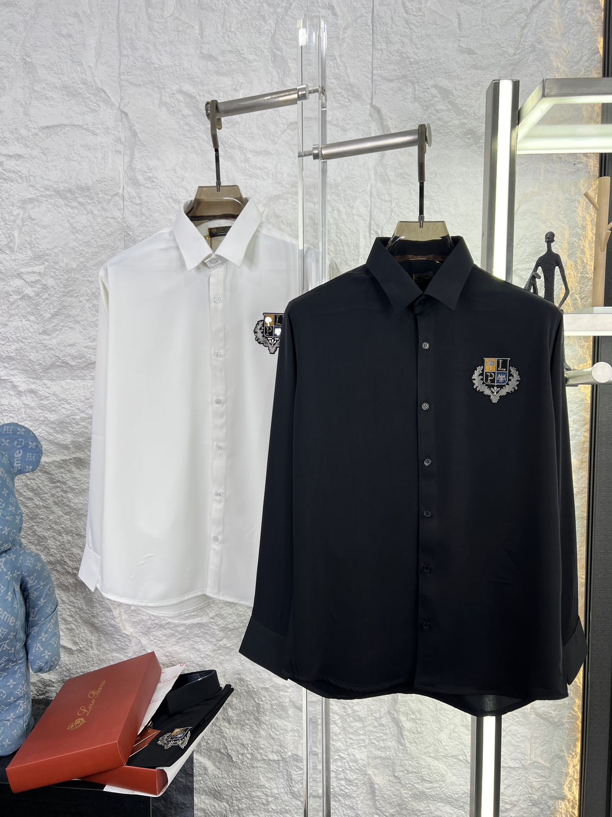 Regal Crest Korean Collar Shirt