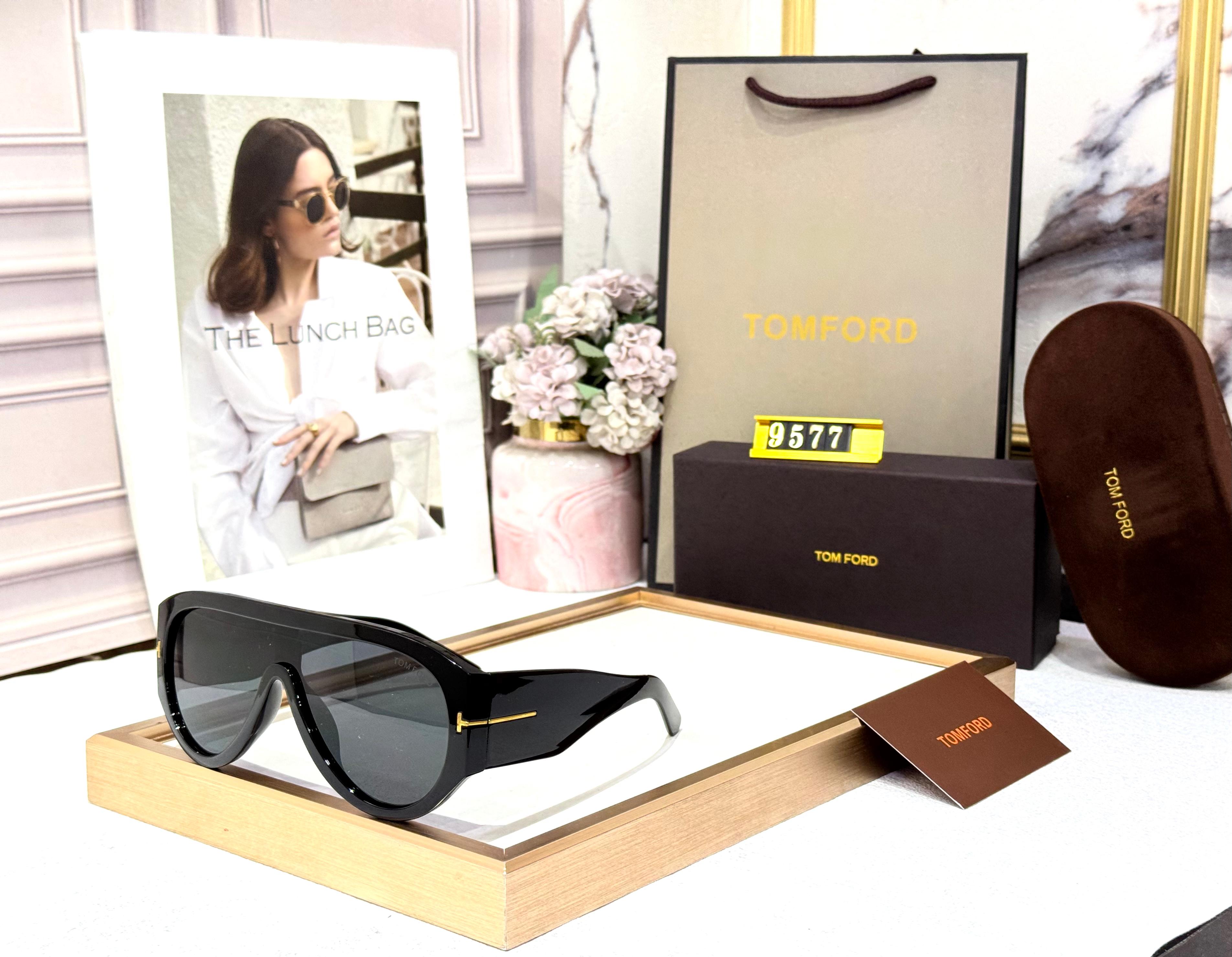 Aviator Shield Luxe Sunglasses