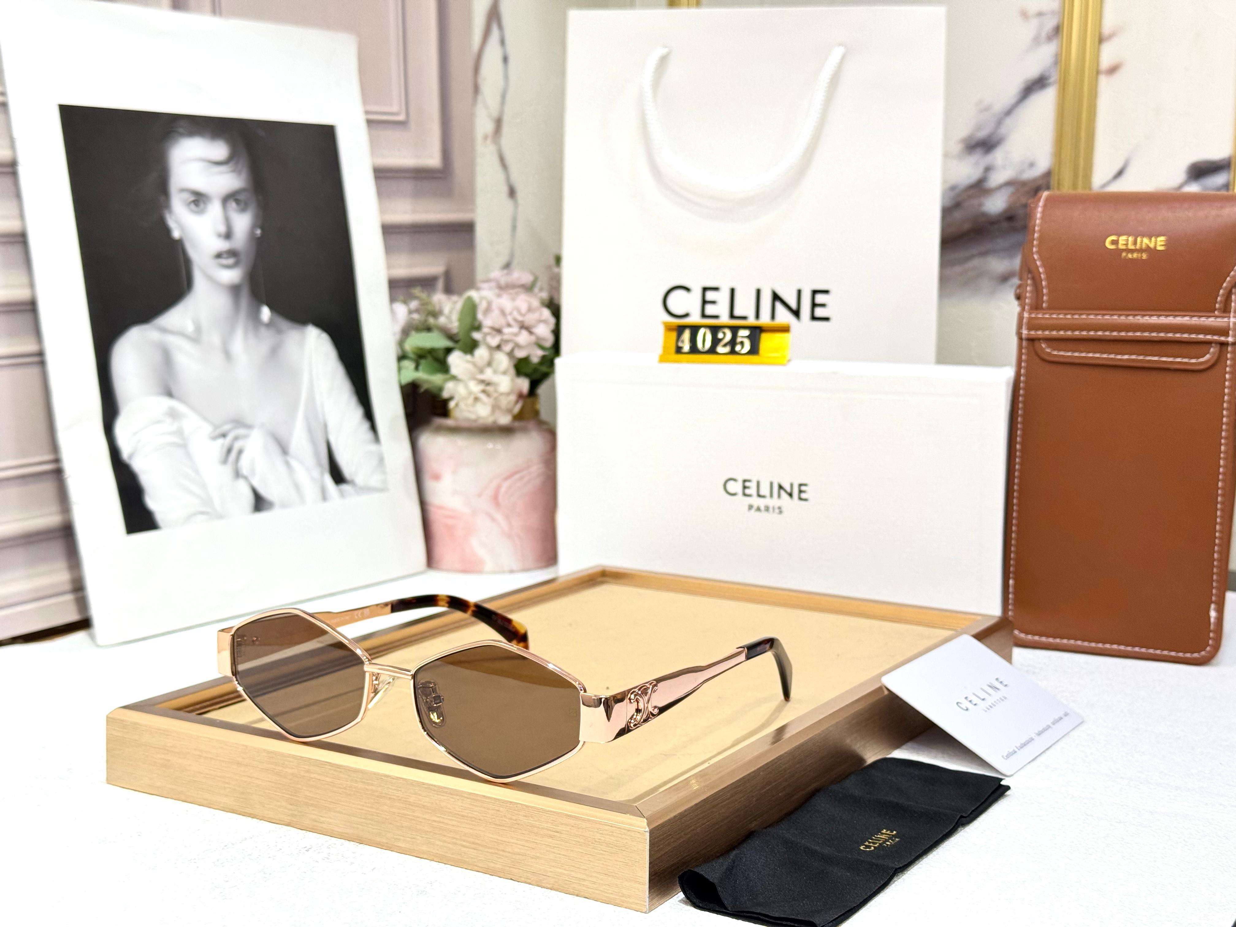 Signature Luxe Gold Frame Sunglasses