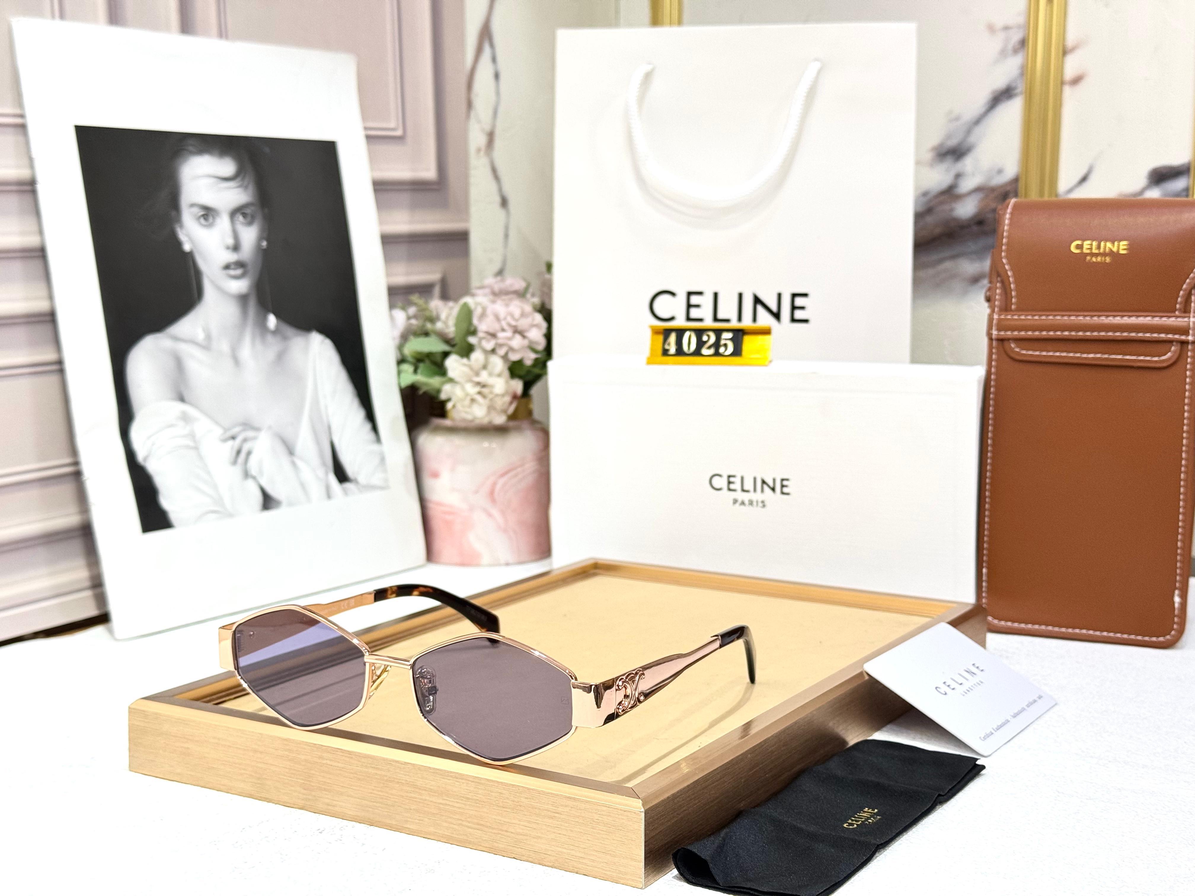 Signature Luxe Gold Frame Sunglasses