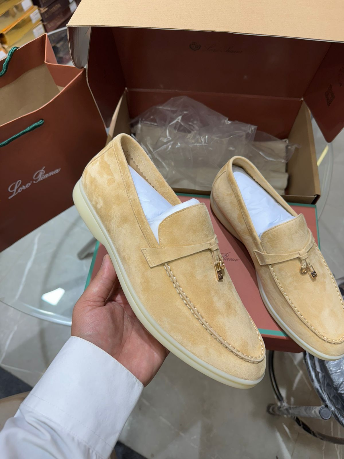 Suede Tassel Luxe Slip-On Loafers