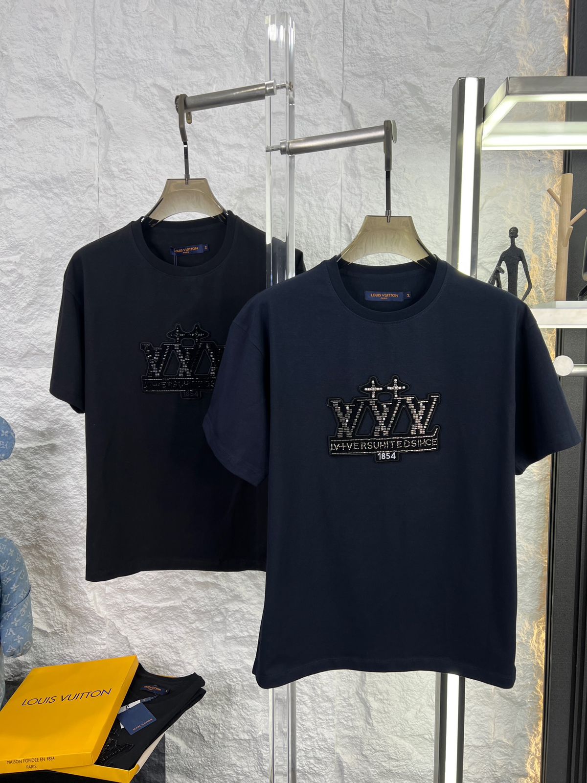 Royal Crown Crystal Patch Tee