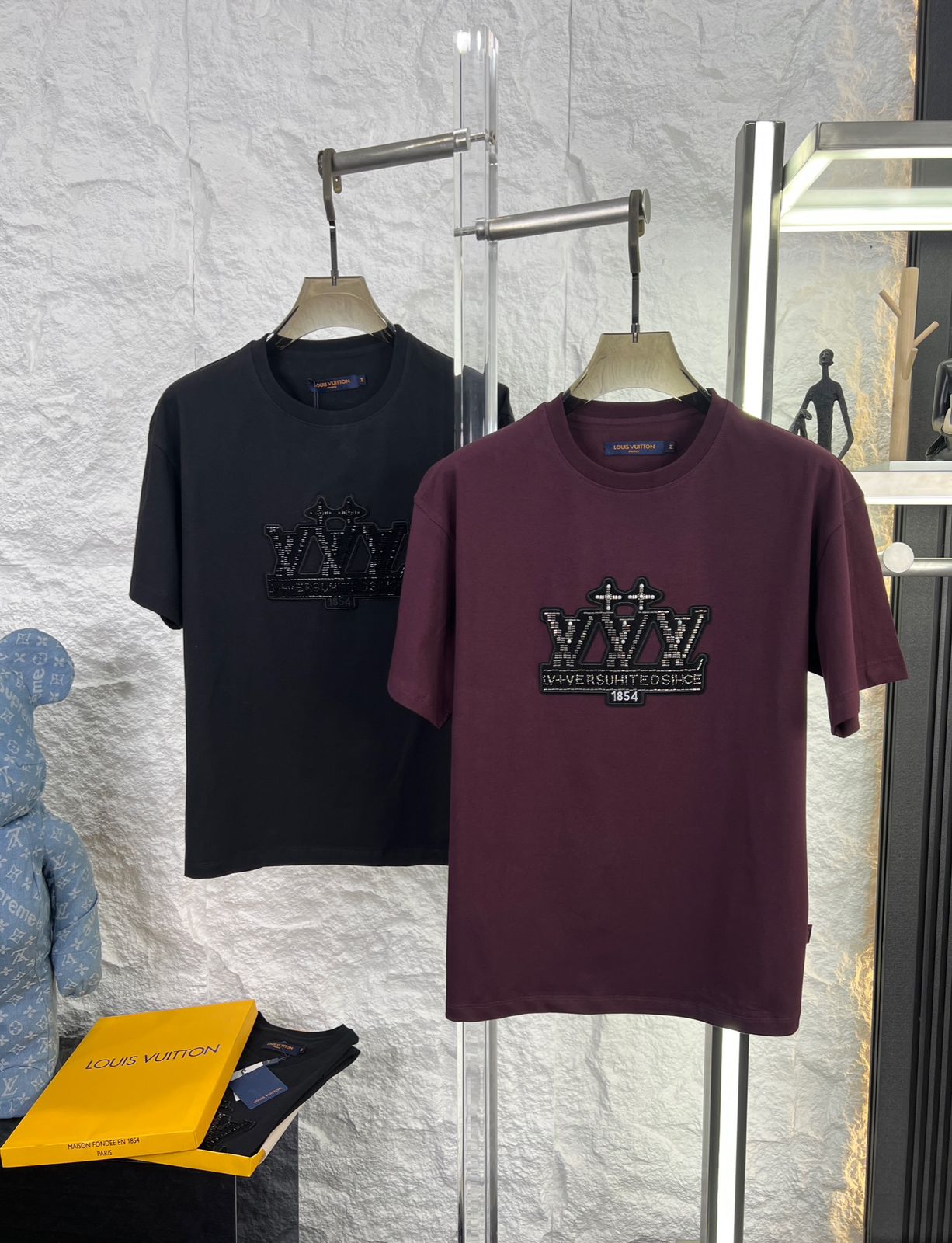 Royal Crown Crystal Patch Tee