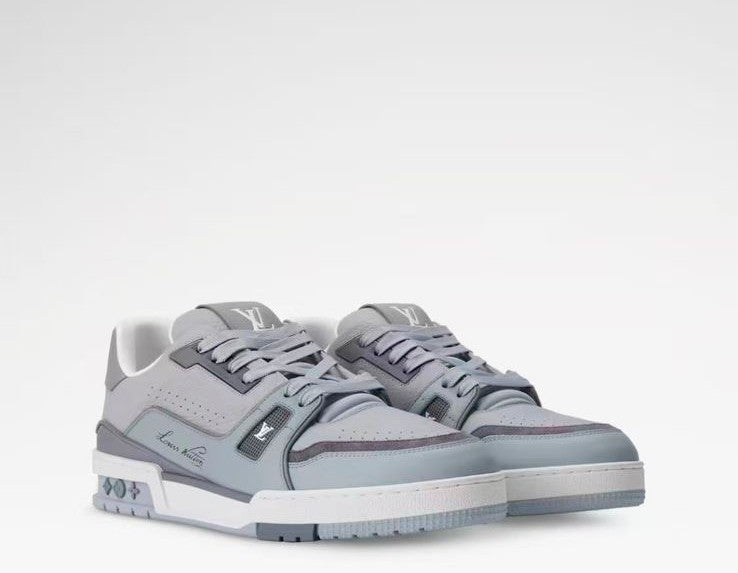 Ice Grey Luxe Trainer Sneakers