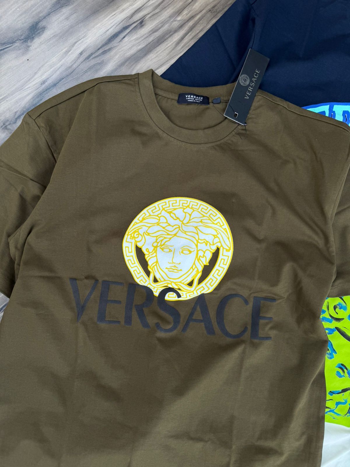 Medusa Luxe Graphic Crewneck Tees