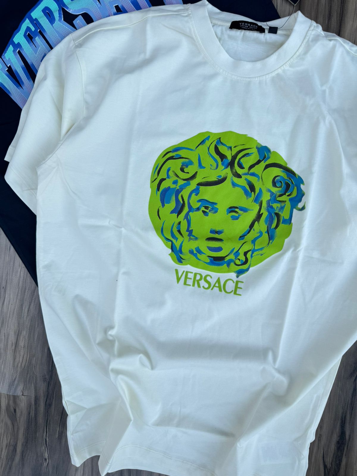 Medusa Luxe Graphic Crewneck Tees