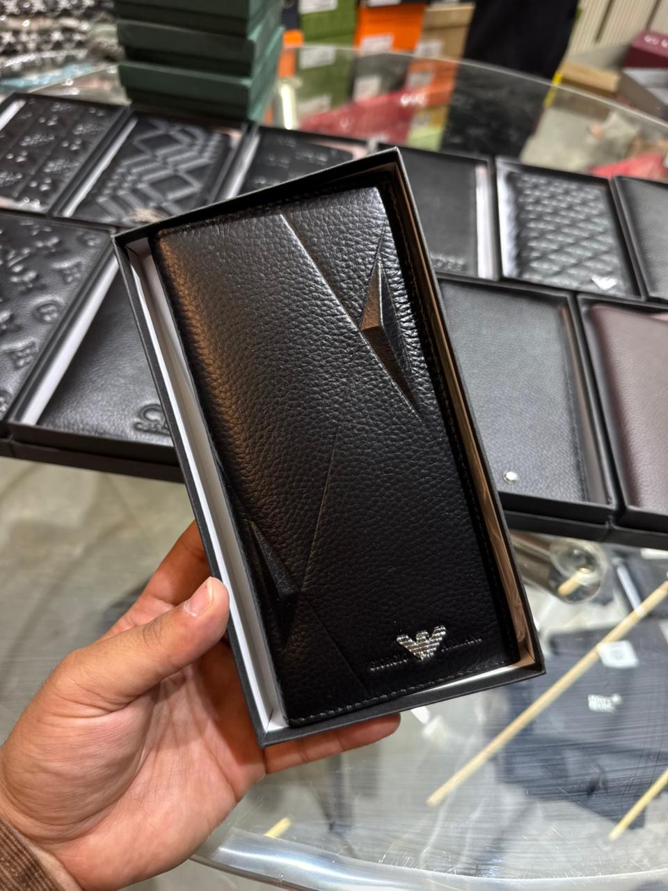 Vertex Cut Luxe Long Wallet