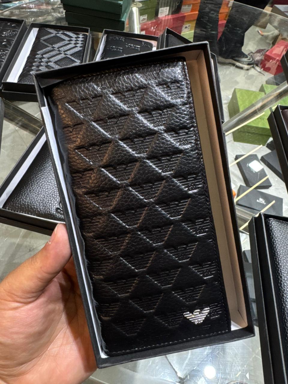 TriQuilt Signature Long Wallet