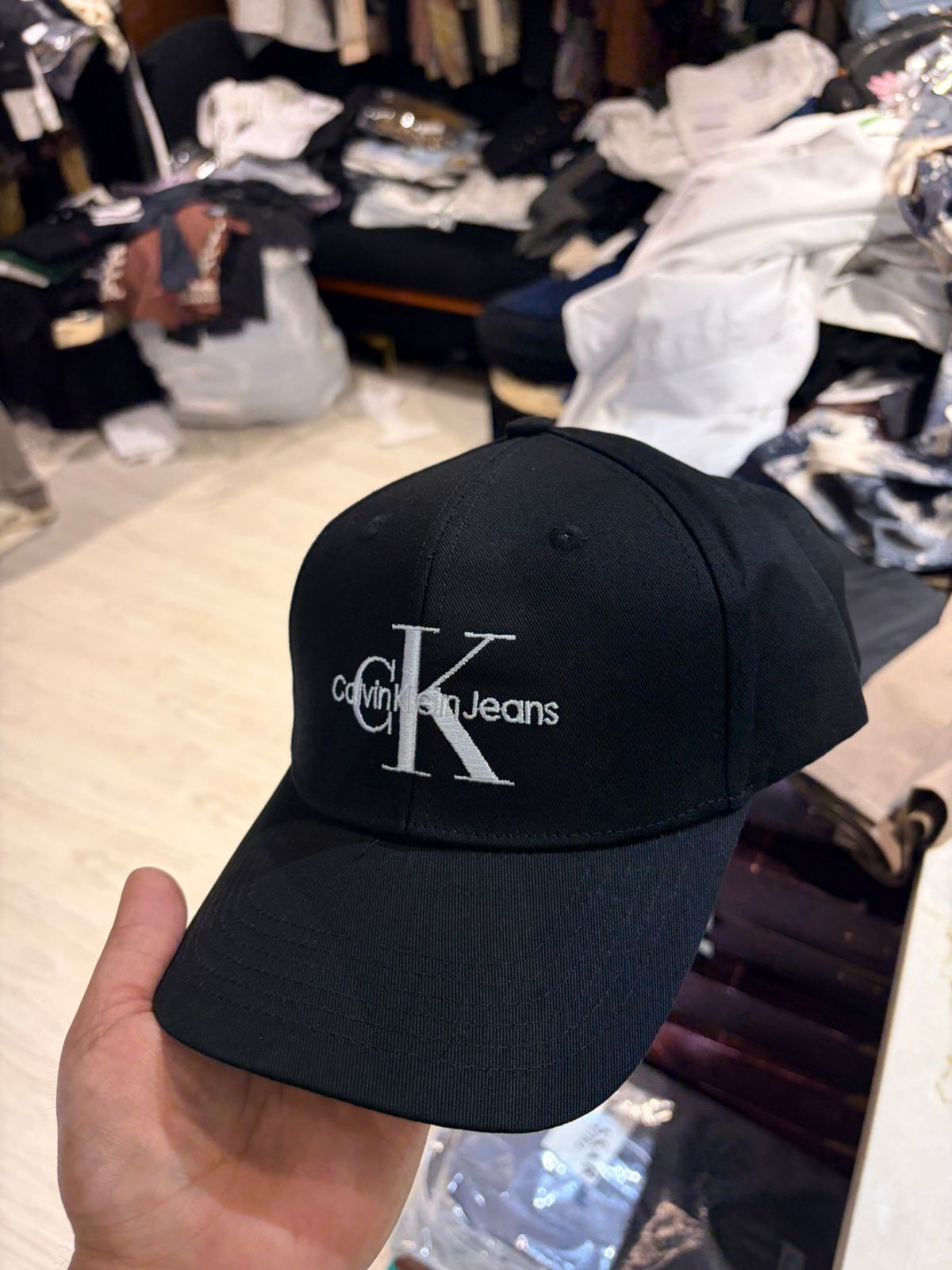 Minimal Monogram Signature Cap