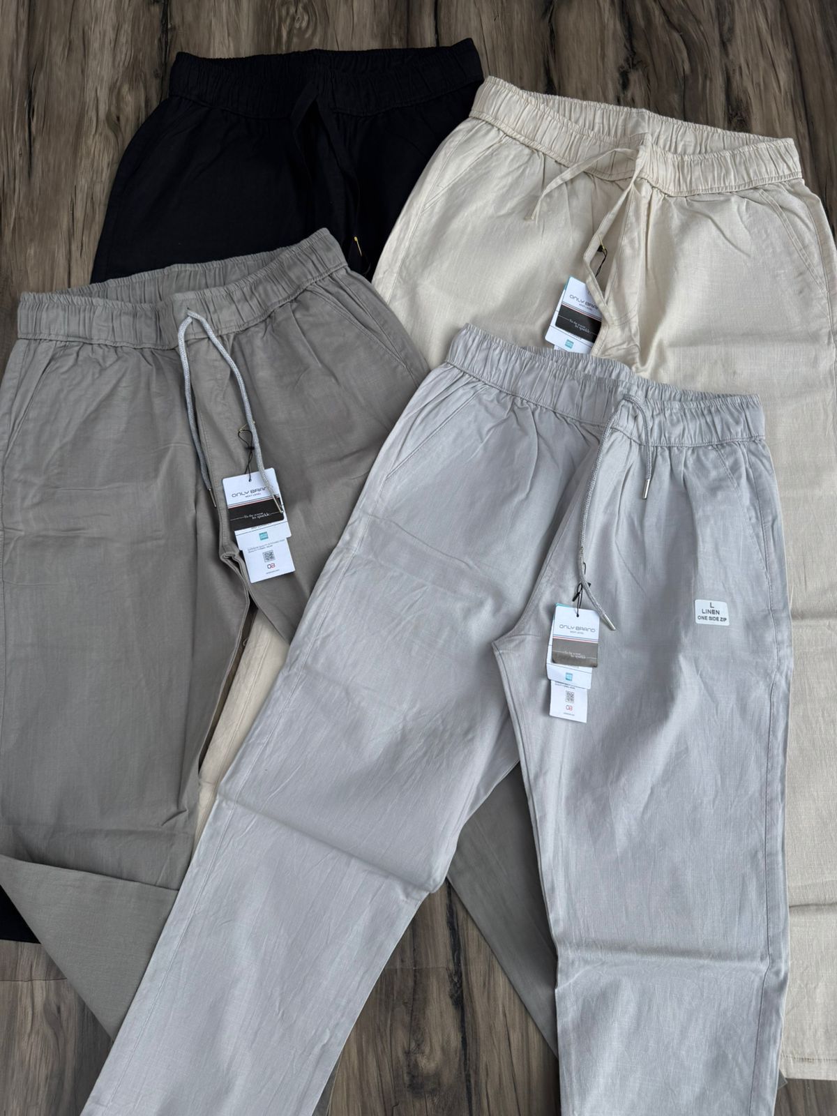 Premium Stretch Linen Comfort Pants