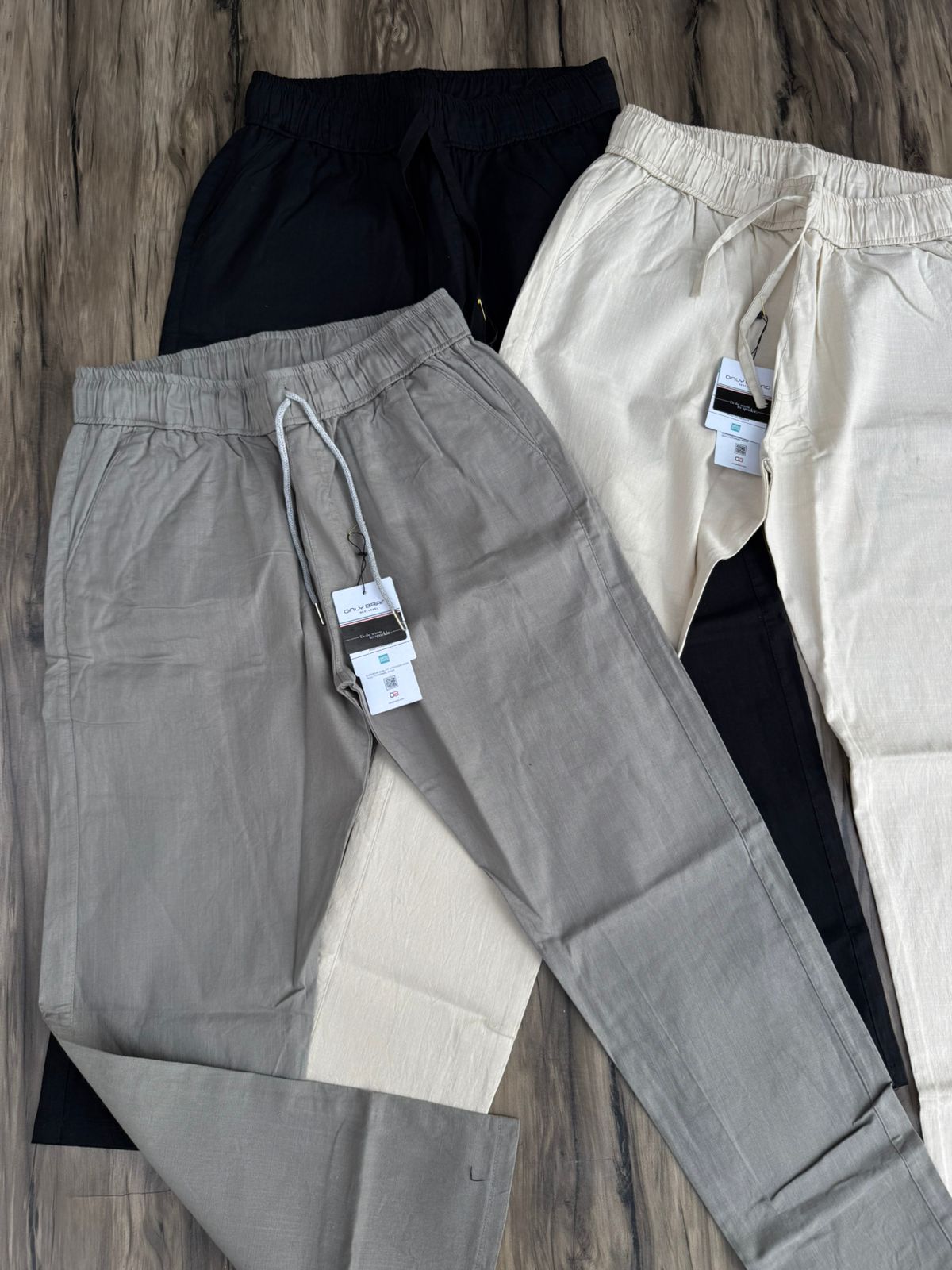 Premium Stretch Linen Comfort Pants