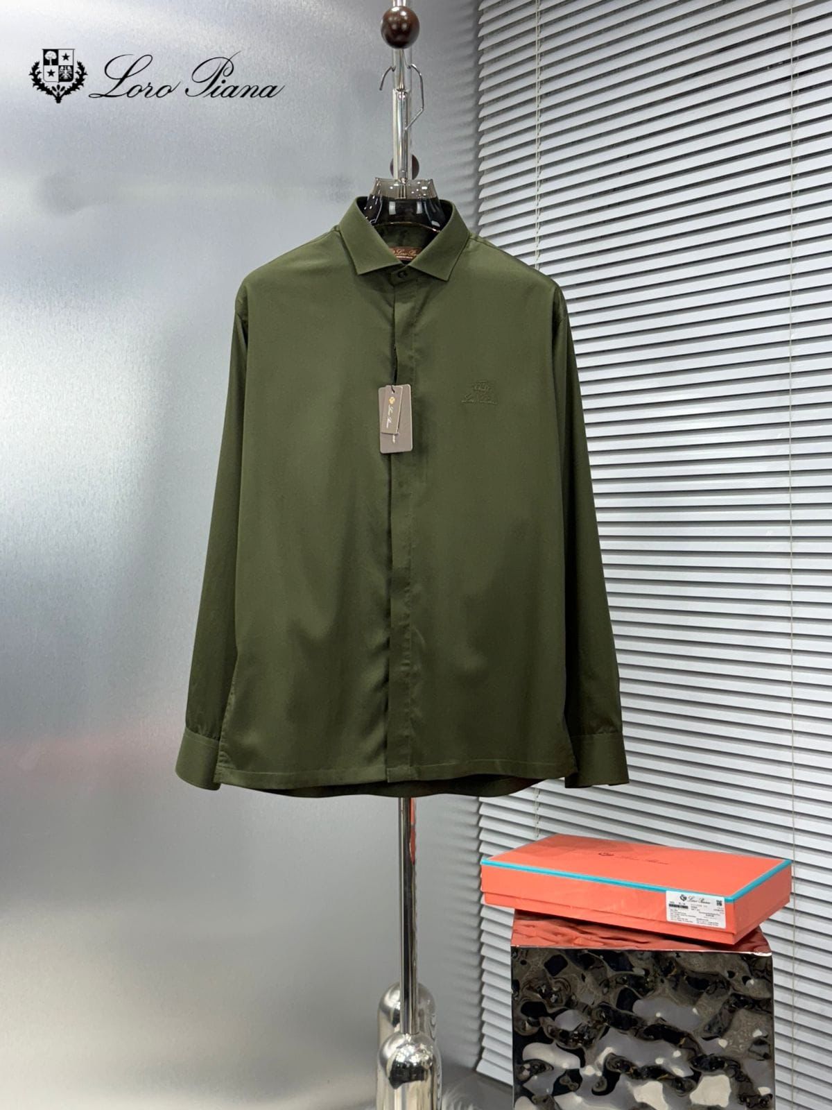 Luxury Cotton Satin Formal Shirt