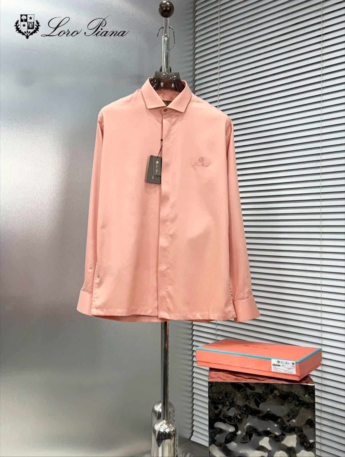 Luxury Cotton Satin Formal Shirt
