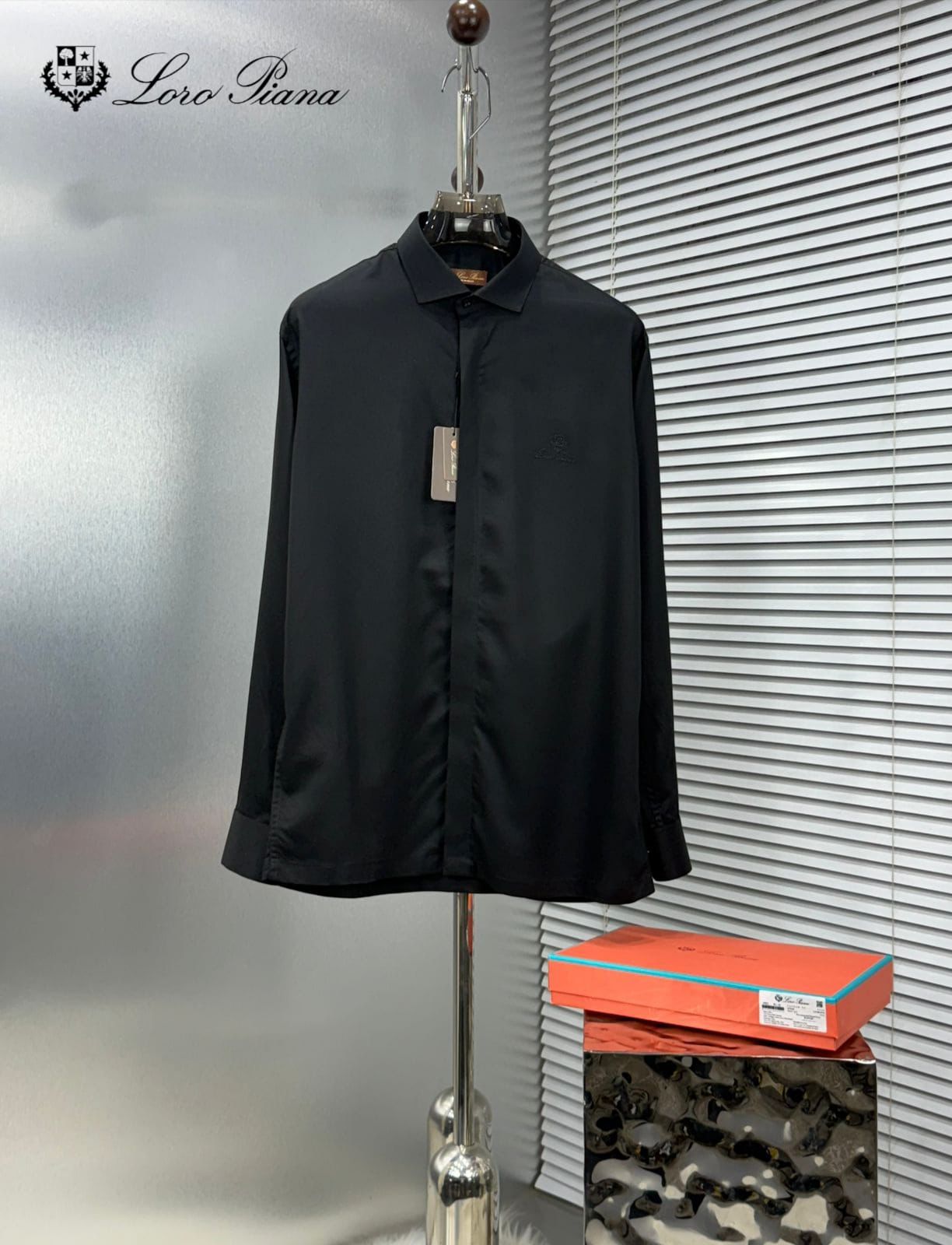 Luxury Cotton Satin Formal Shirt