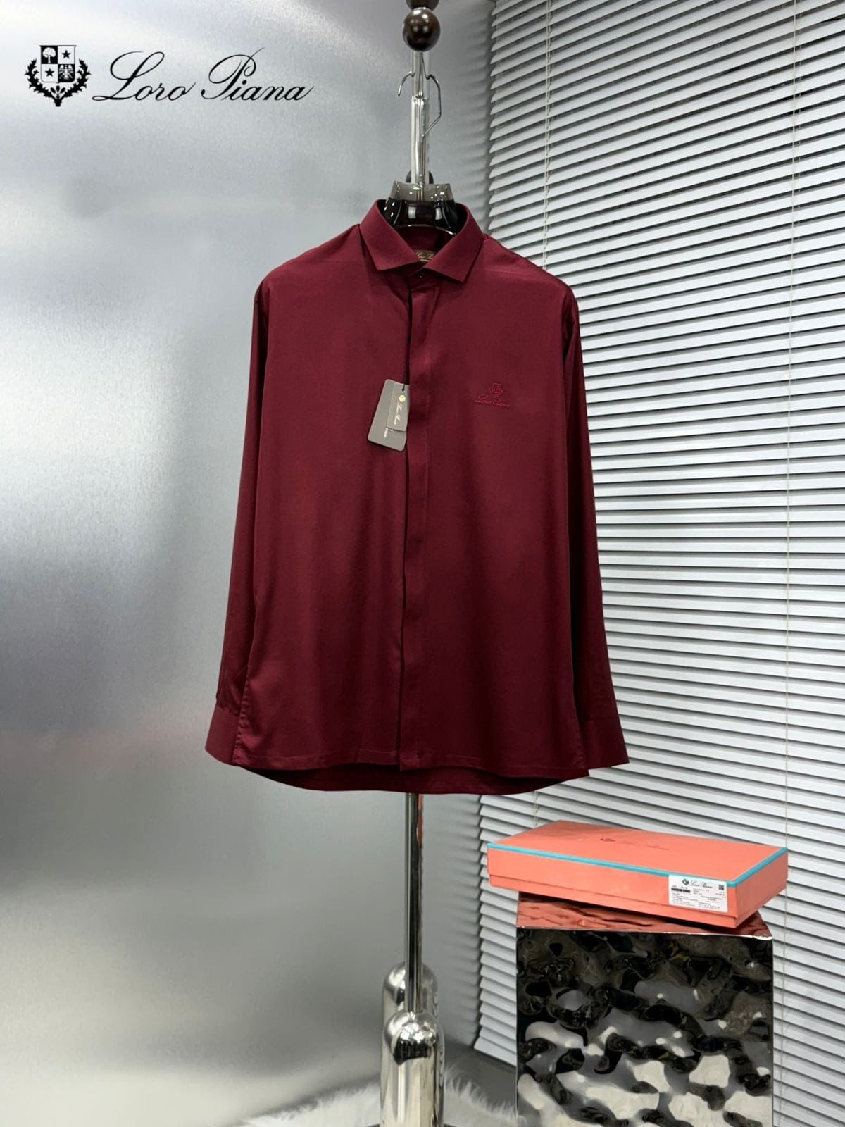 Luxury Cotton Satin Formal Shirt