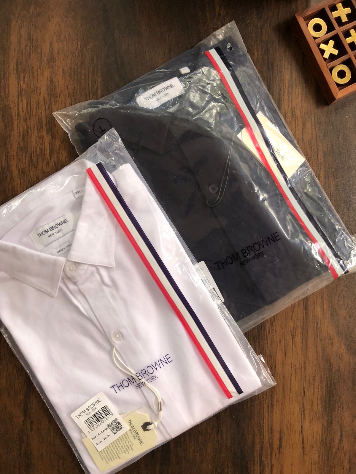 Premium Four-Stripe Sleeve Formal Shirt
