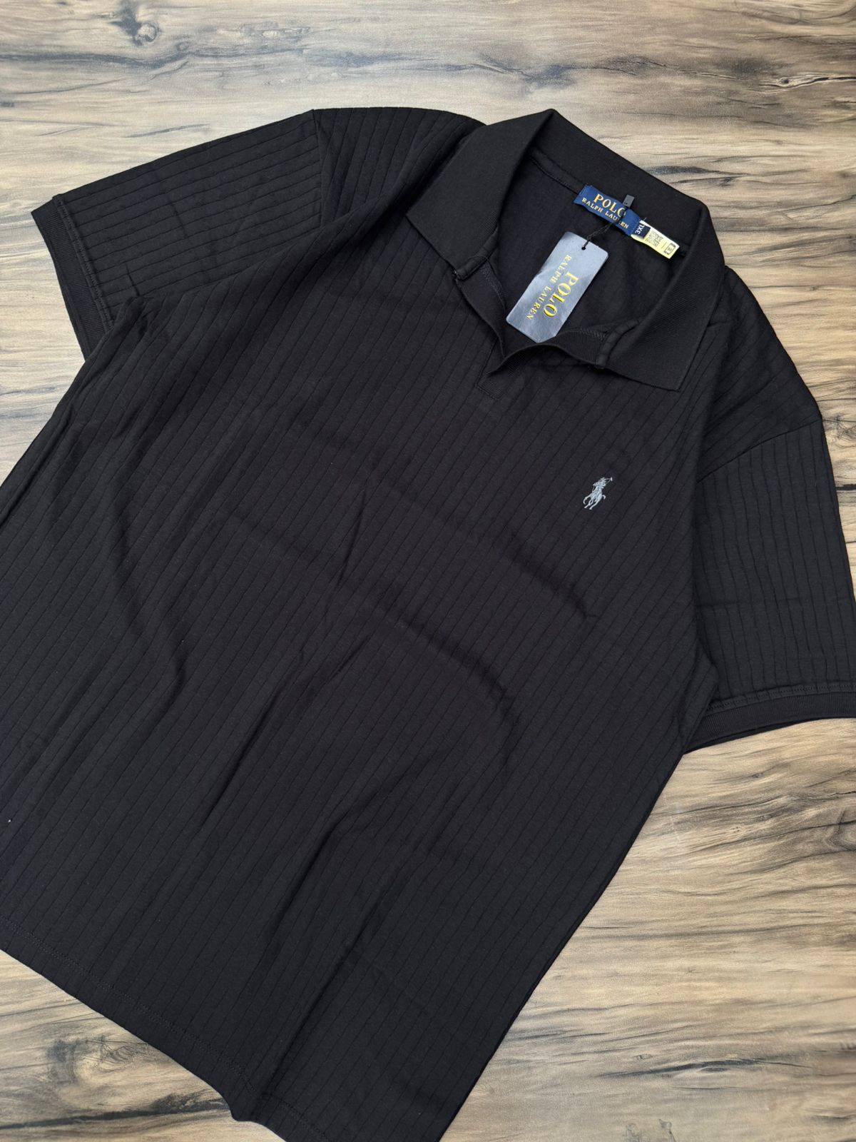 Premium Big Size Ribbed Polo T-Shirts