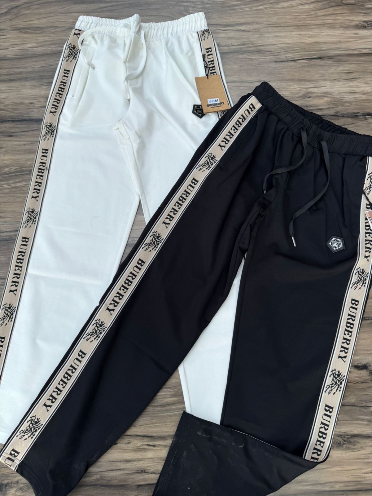Premium Korean Track Pants – Signature Side Tape Edition