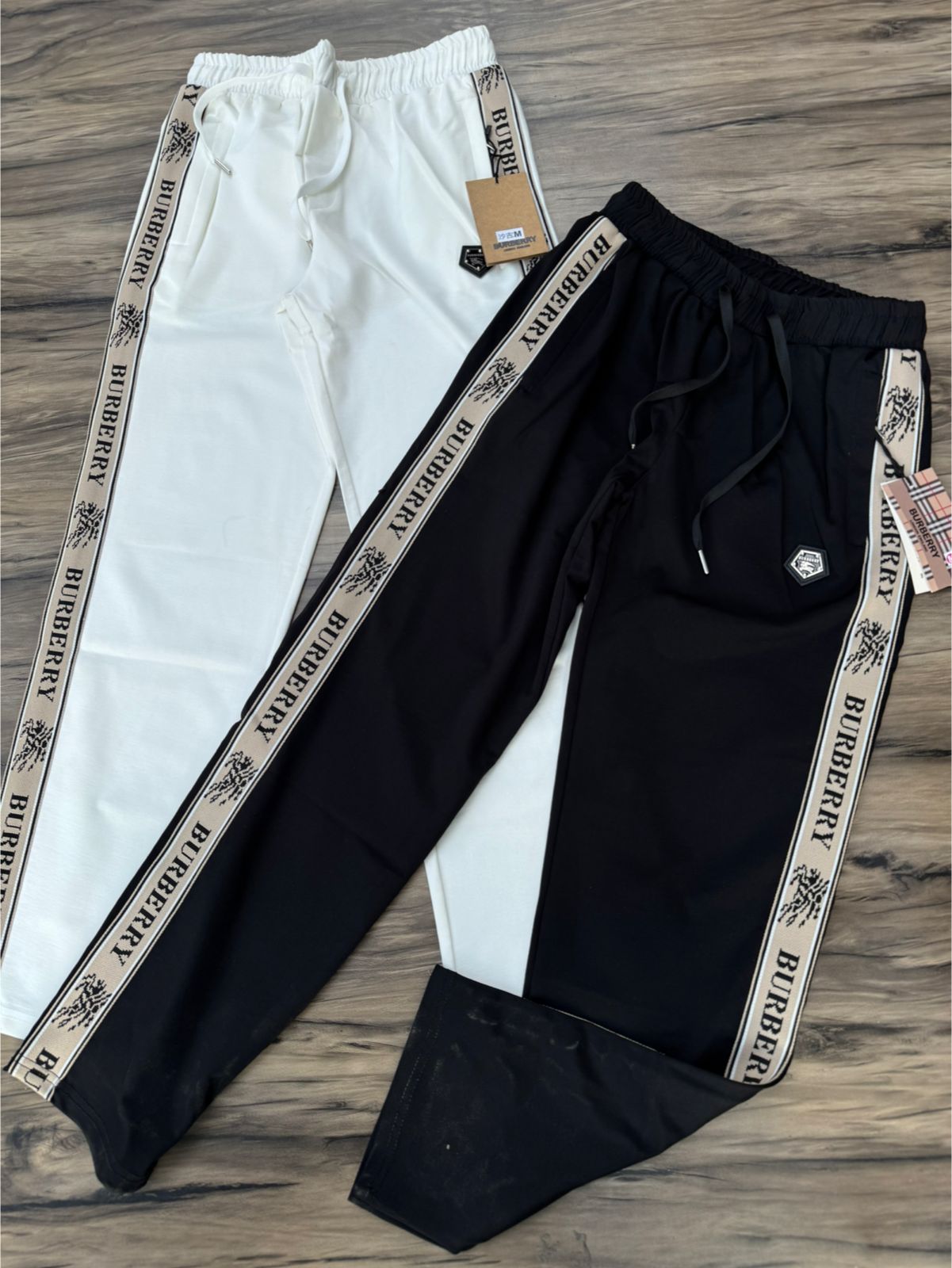 Premium Korean Track Pants – Signature Side Tape Edition