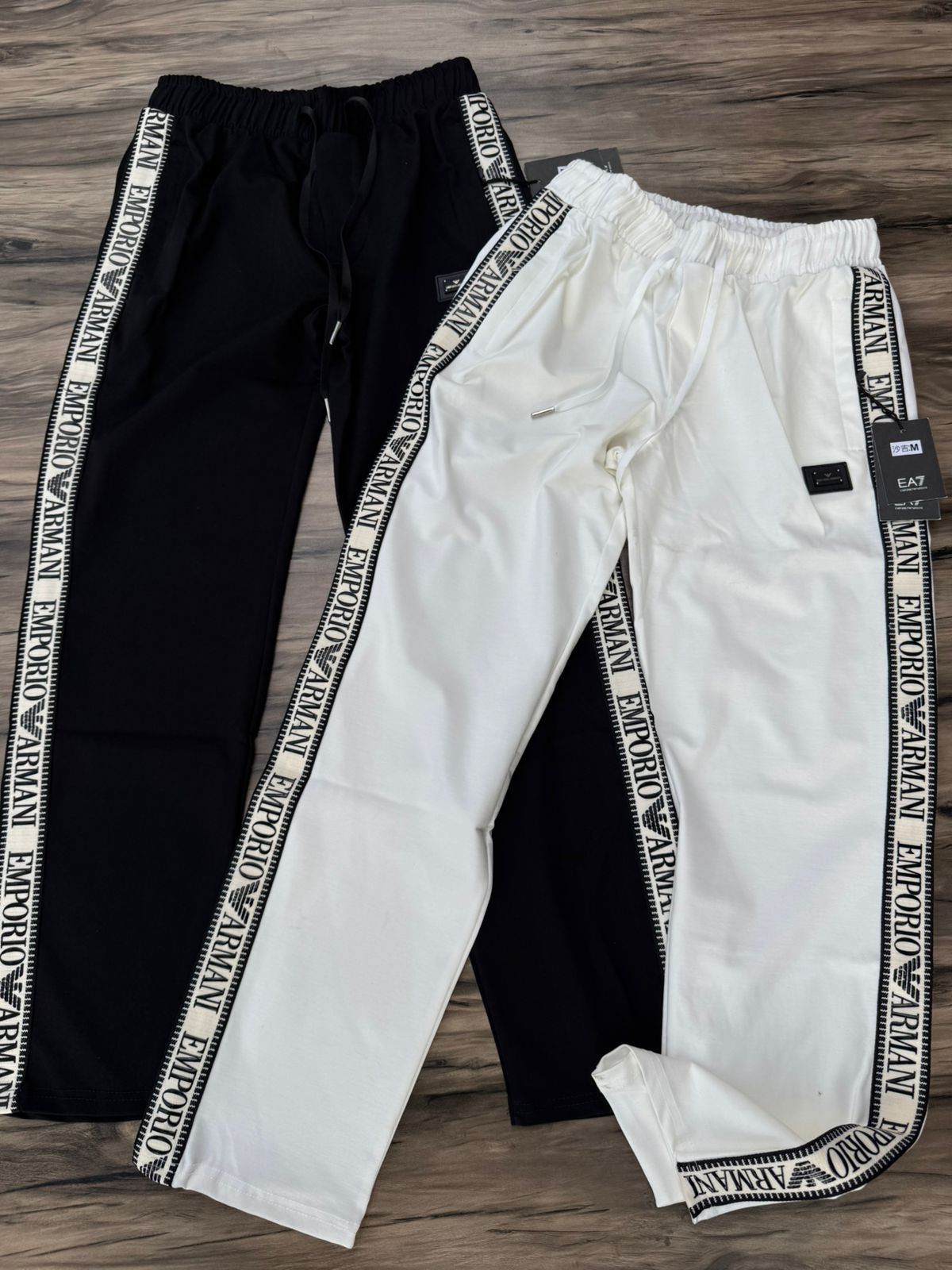 Premium Korean Track Pants – Side Tape Edition
