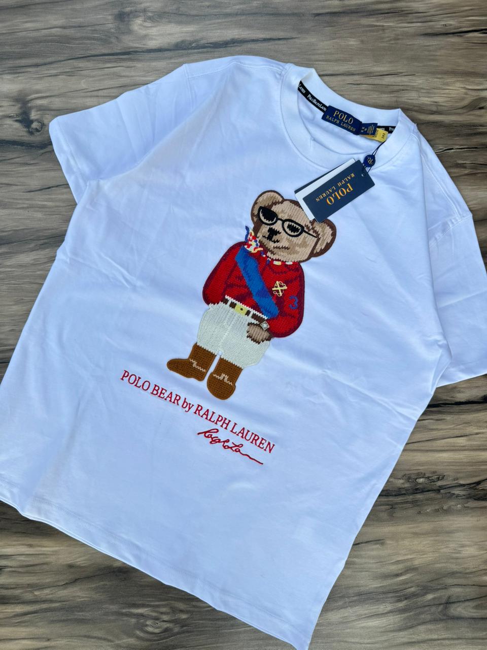 Signature Teddy Embroidered Premium T-Shirts