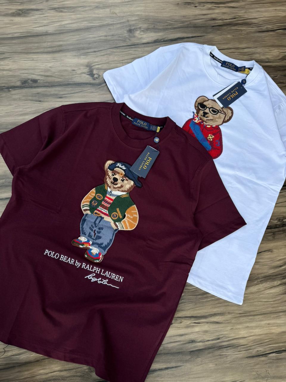 Signature Teddy Embroidered Premium T-Shirts