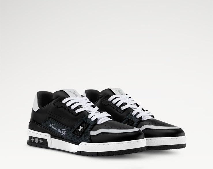 Luxury Trainer Sneakers – Signature Black Edition