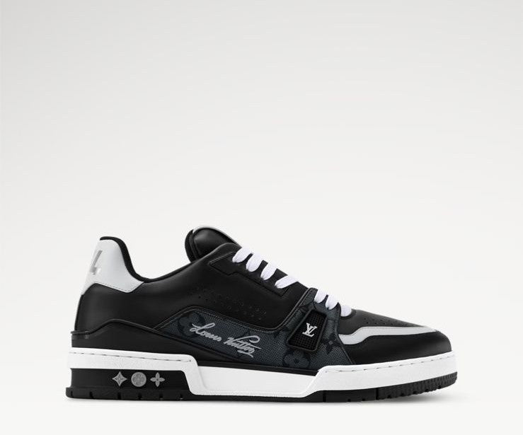 Luxury Trainer Sneakers – Signature Black Edition
