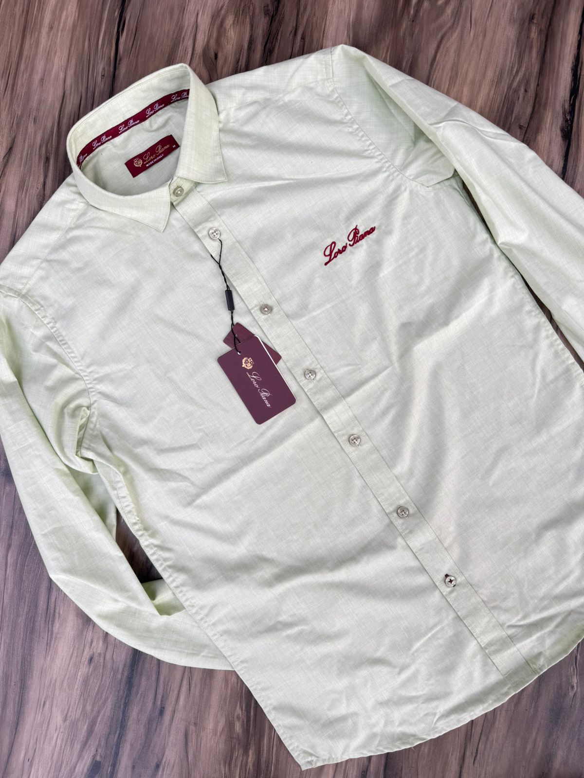 Elite Linen Embroidered Shirt – Summer Luxe Collection