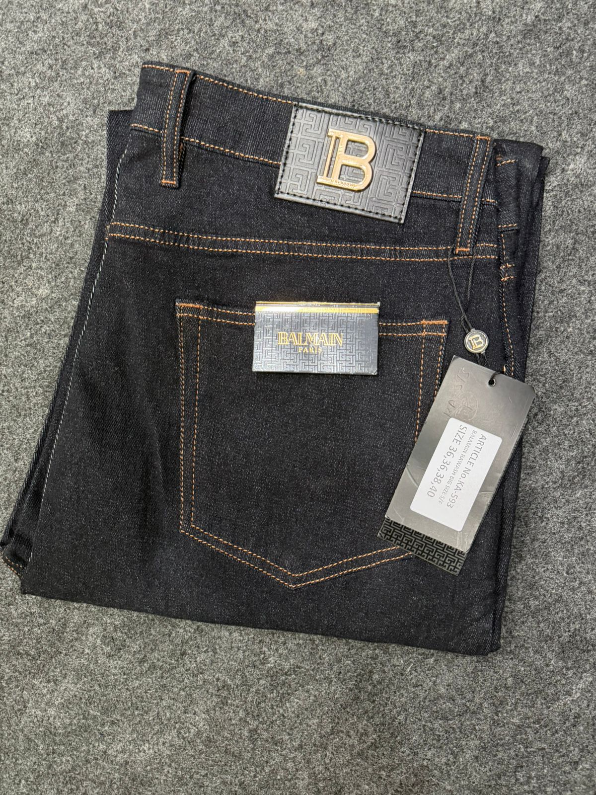 Classic Core Raw Wash Jeans