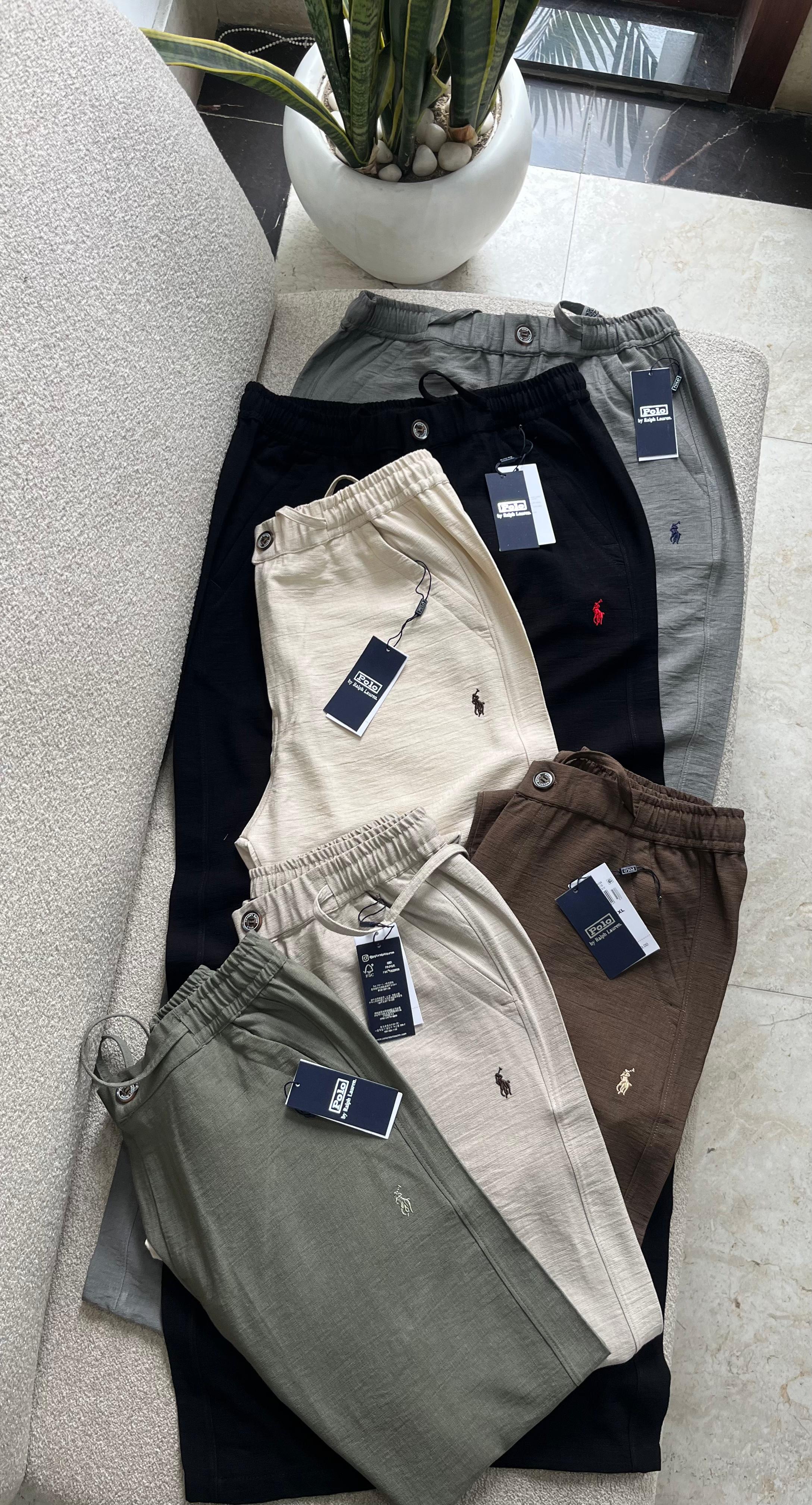 Premium Linen Blend Pants – Comfort Fit Edition