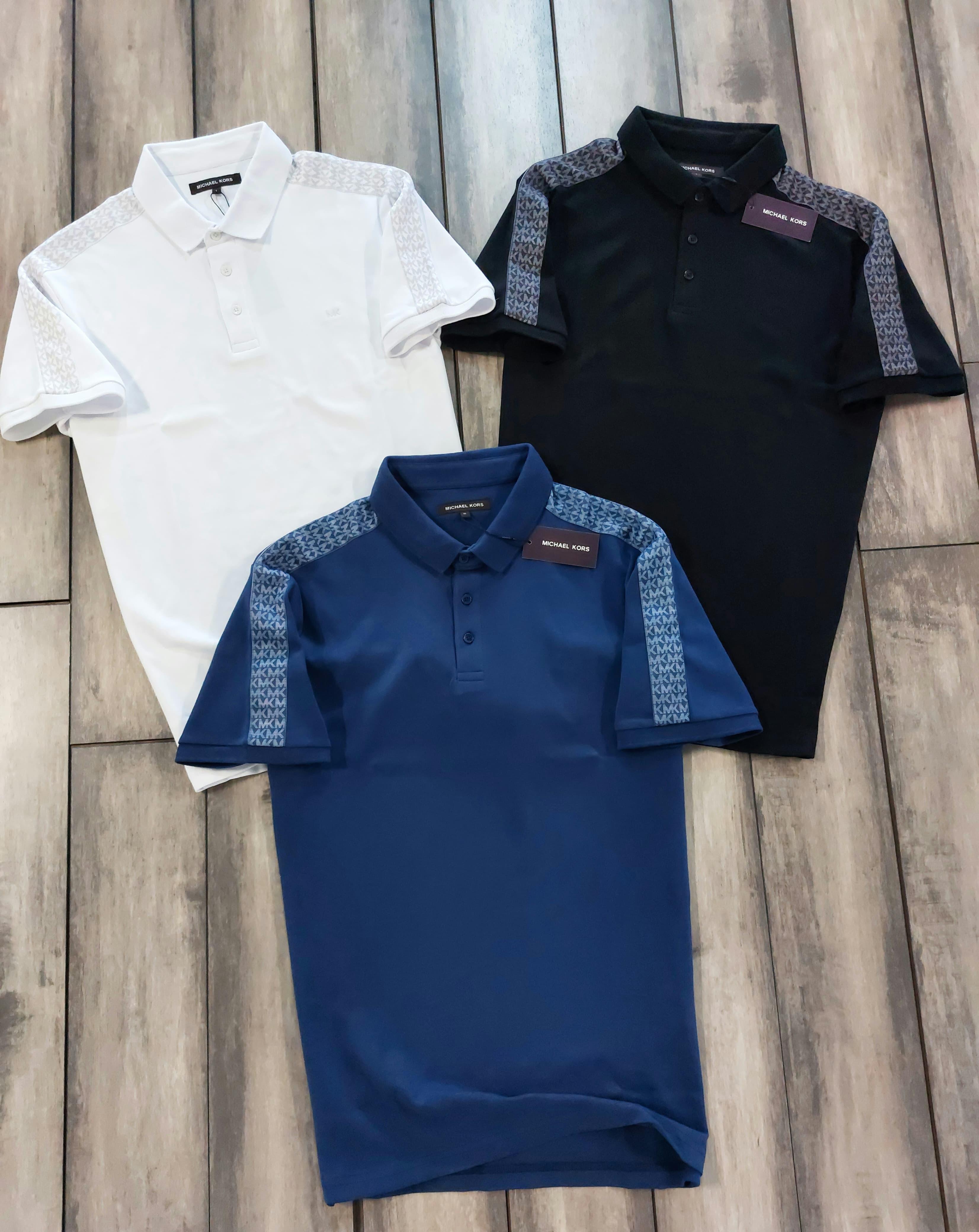 Signature Panel Polo T-Shirt