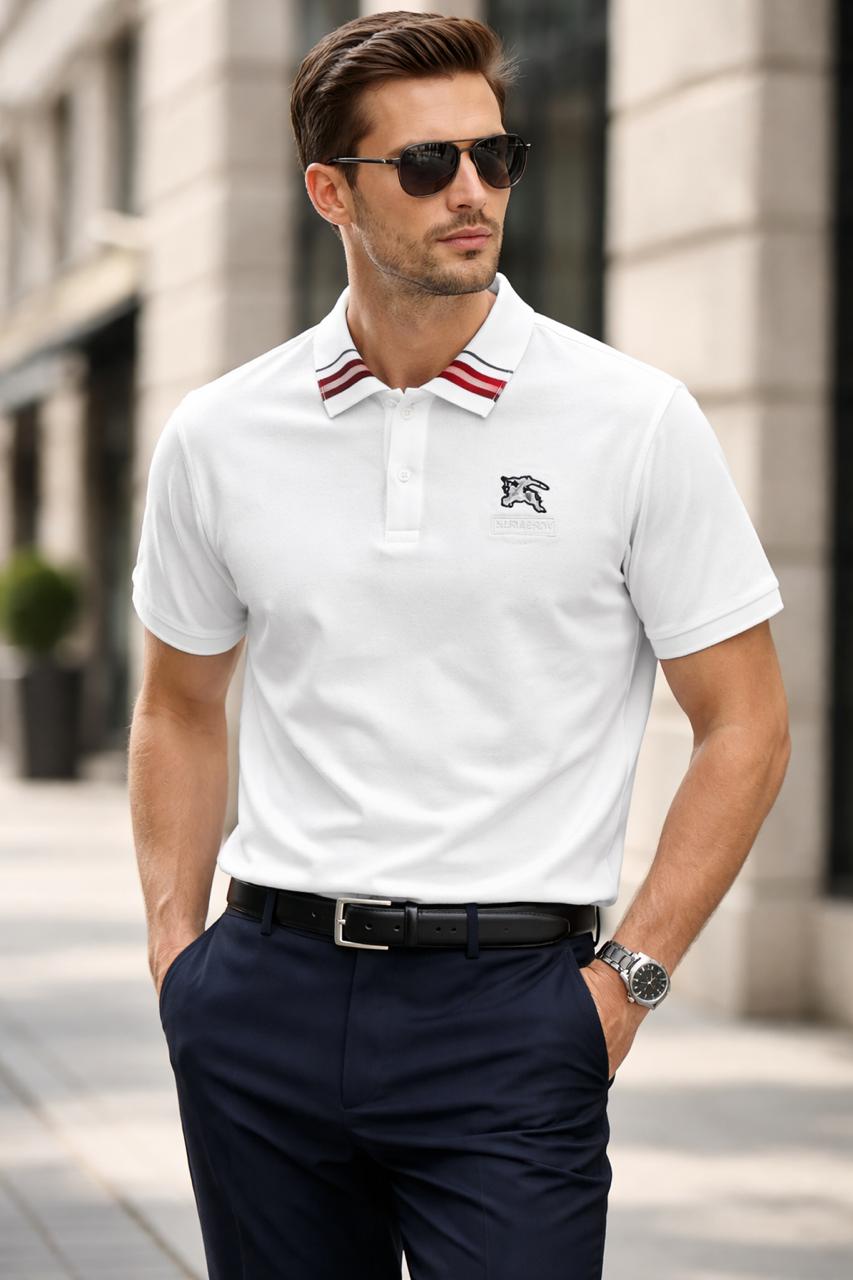 Premium Double-Tipped Collar Polos – Luxury Embroidered Edition