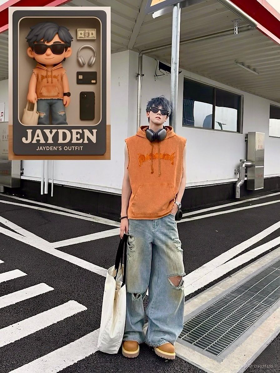 Vintage Wash Cut Sleeve Hoodie – Street Edition