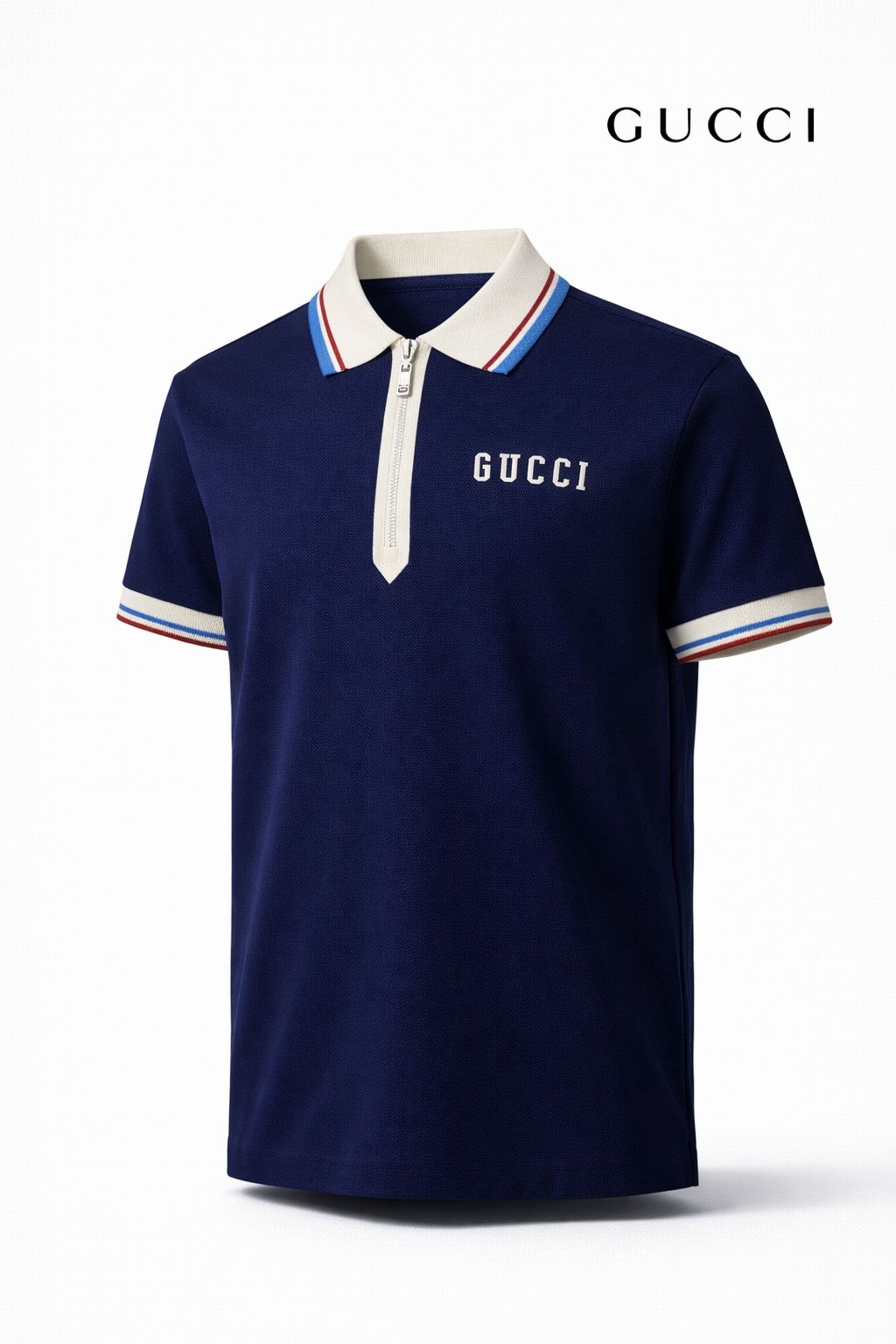 Monaco Zip Polo – Signature Collar Edition