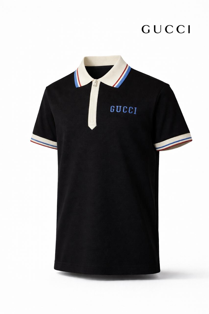 Monaco Zip Polo – Signature Collar Edition