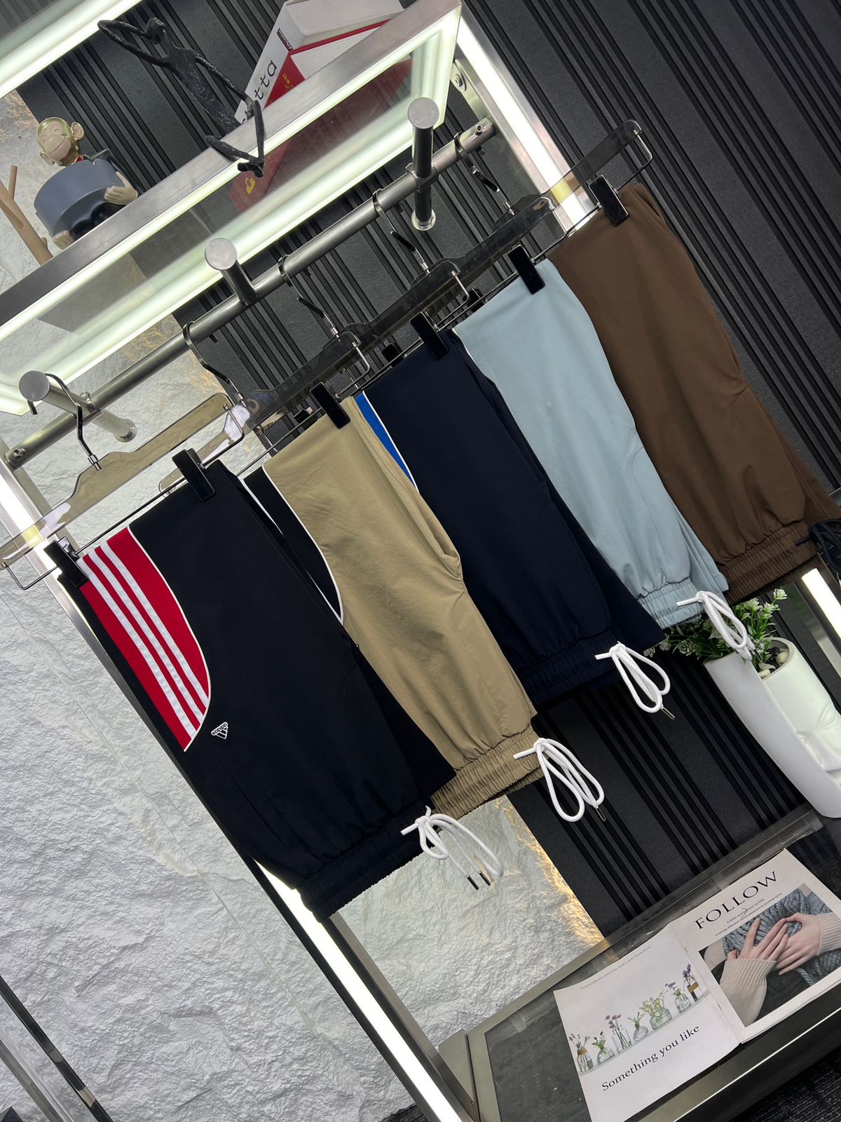 Urban Stripe Straight Fit Track Pants