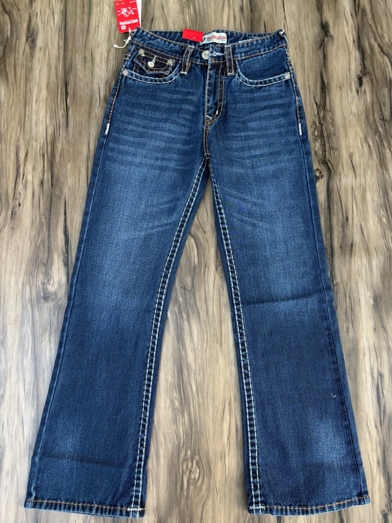 Vintage Fade Bootcut Denim Jeans