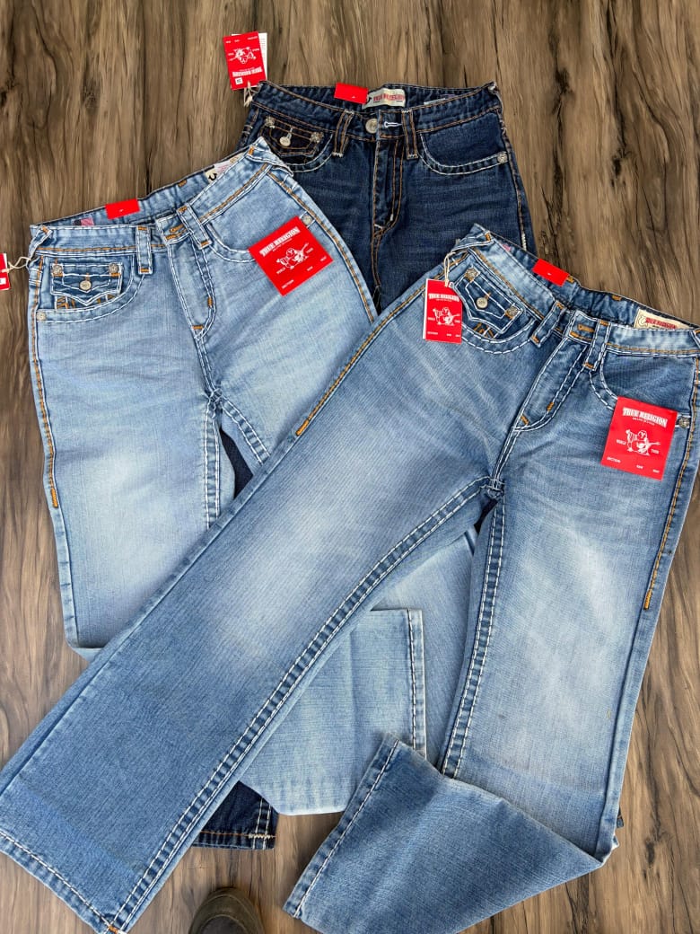 Vintage Fade Bootcut Denim Jeans
