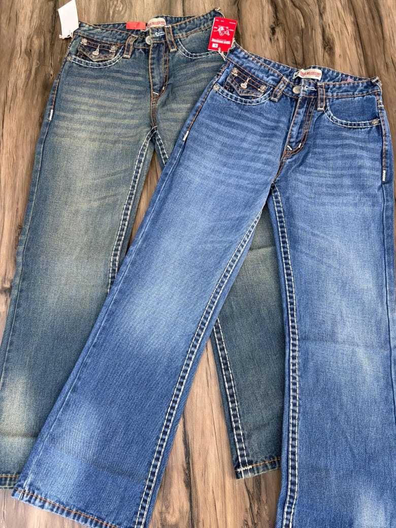 Signature Bootcut Denim Jeans