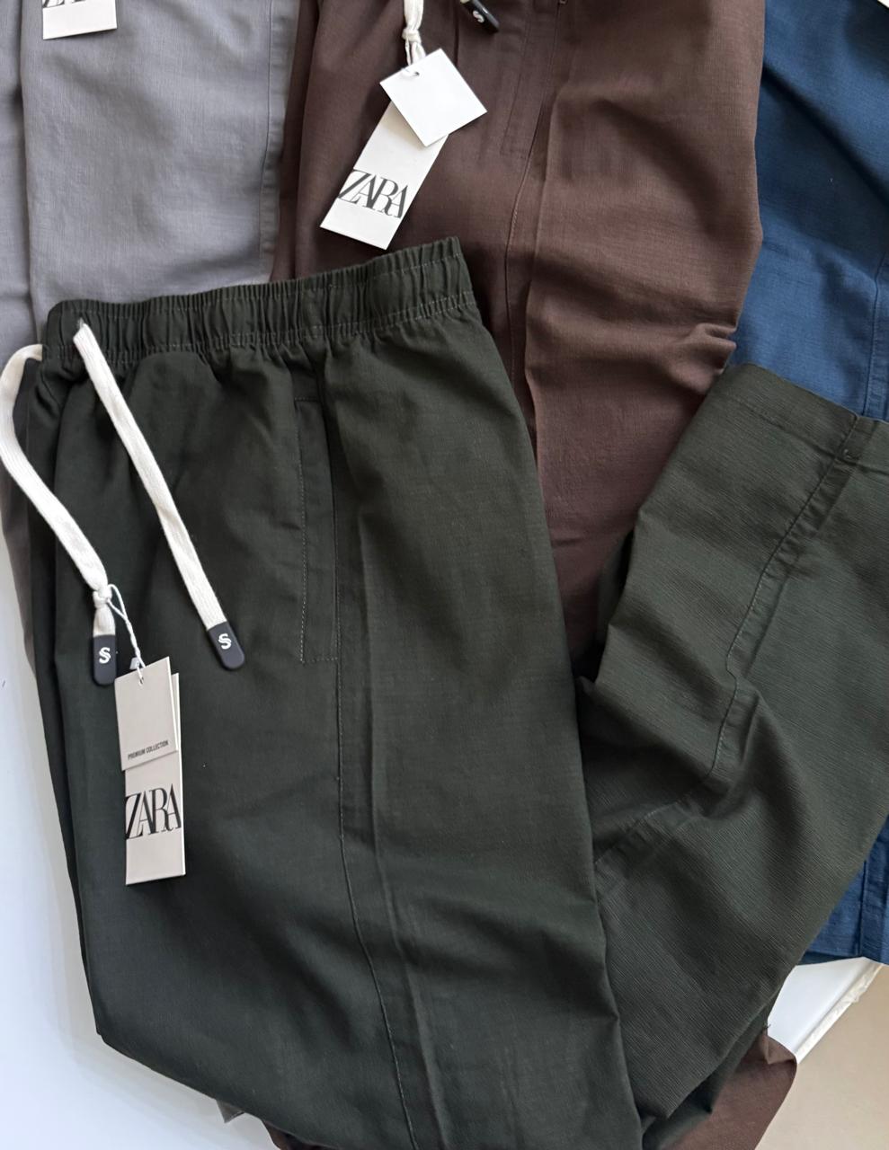 Elite Linen Comfort Straight-Fit Pants