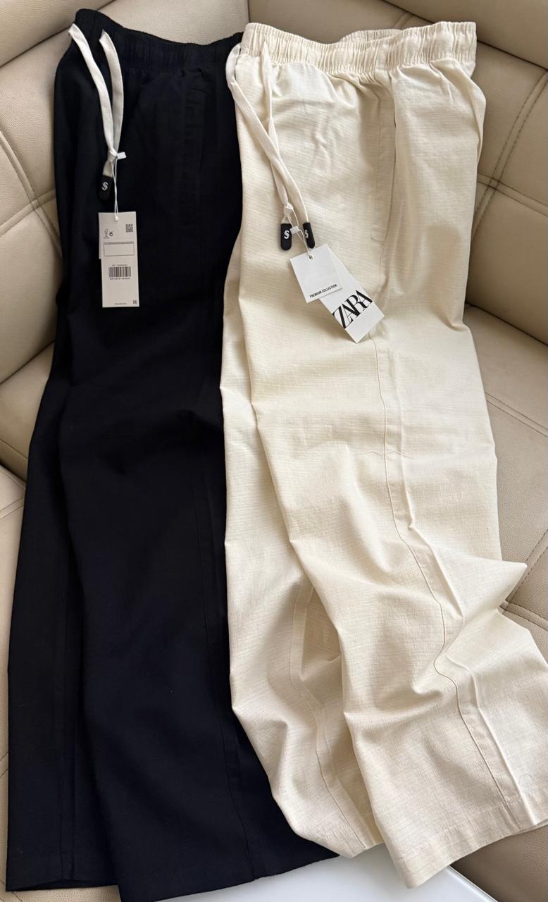 Elite Linen Comfort Straight-Fit Pants