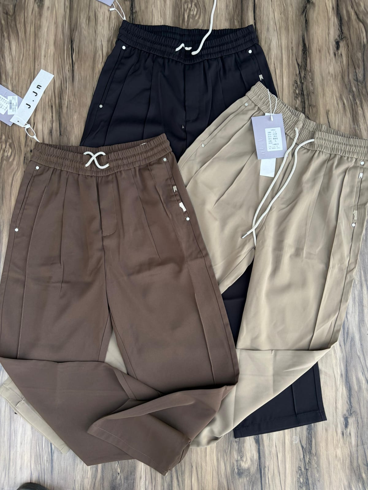 Premium Korean Elastic Waist Pants