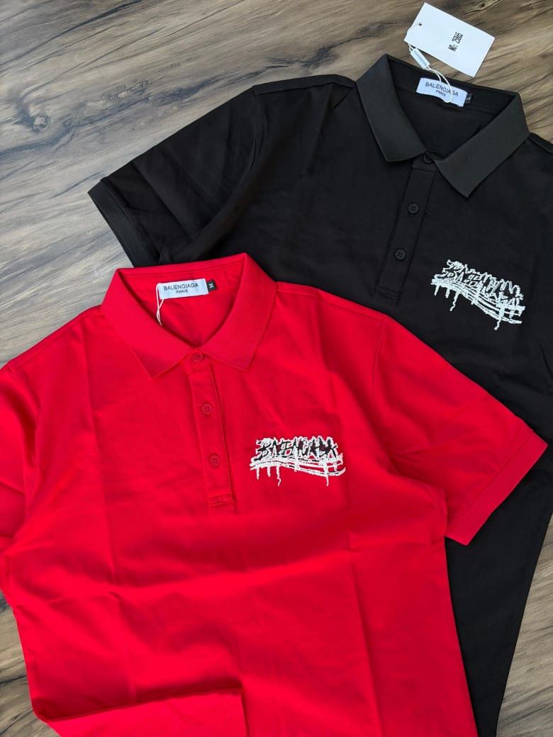 Luxury Embroidered Slim Fit Polo